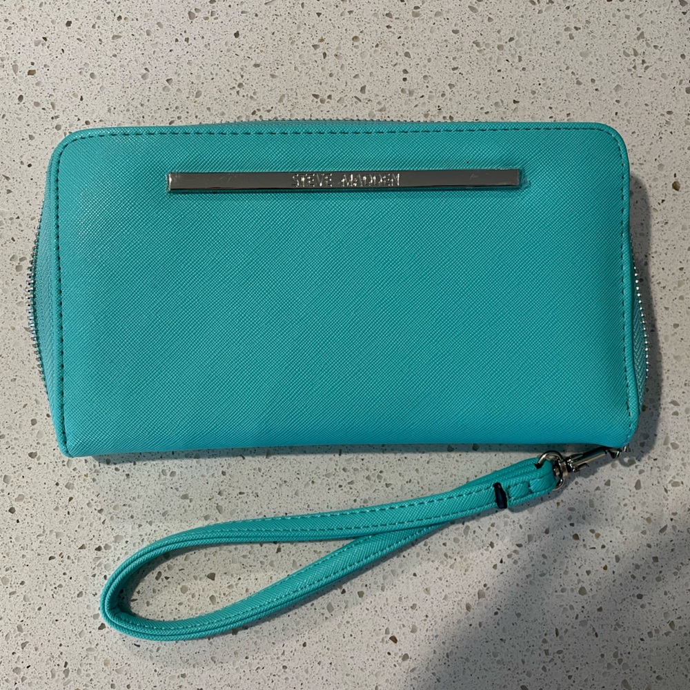 Steve Madden Zip Around Wallet with strap